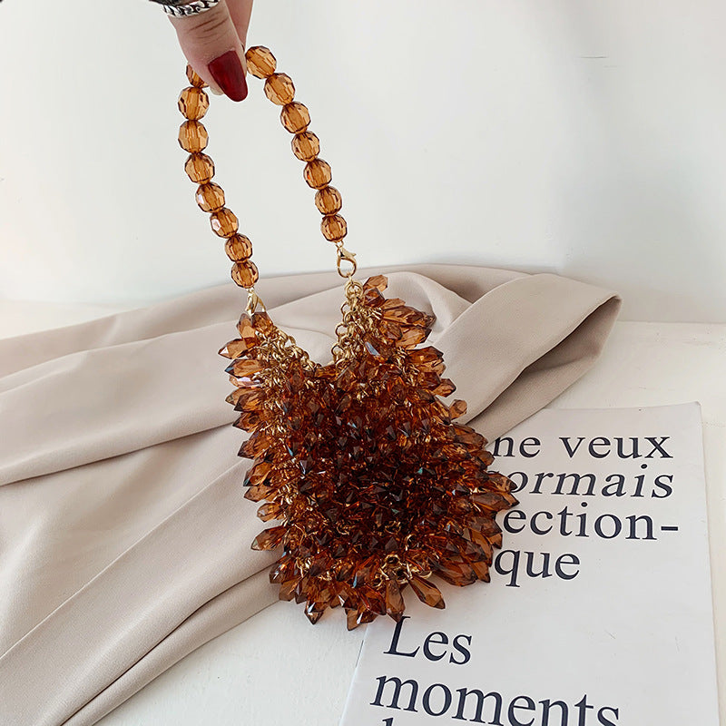 Wholesale Acrylic Transparent Crystal Hand-held Crossbody Bags