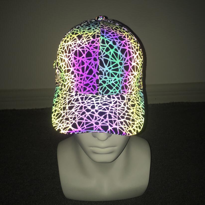 Wholesale Polyester Symphony Reflective Baseball Cap