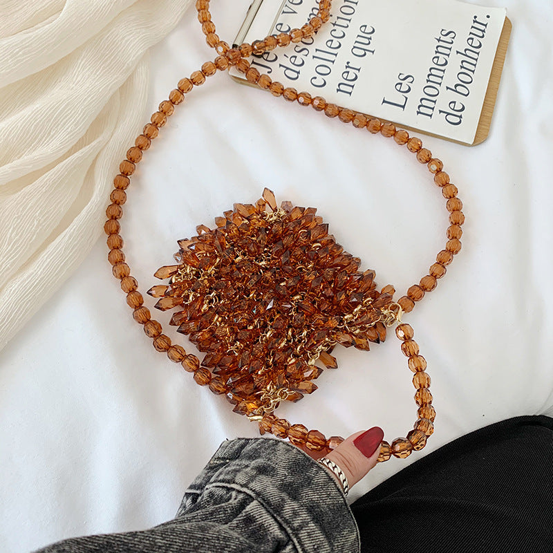 Wholesale Acrylic Transparent Crystal Hand-held Crossbody Bags