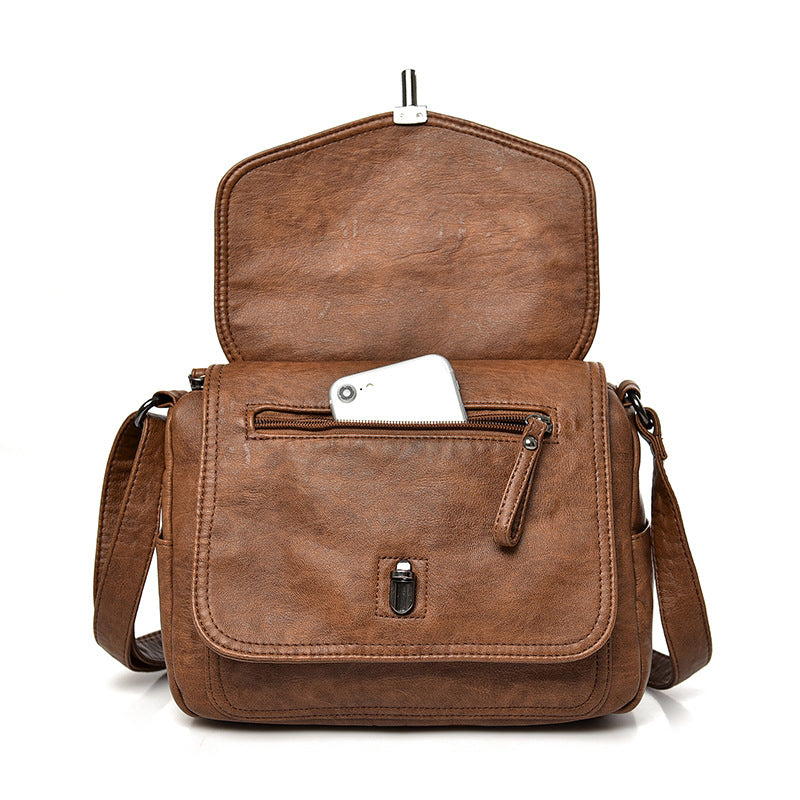 Wholesale PU Retro Shoulder Crossbody Bags