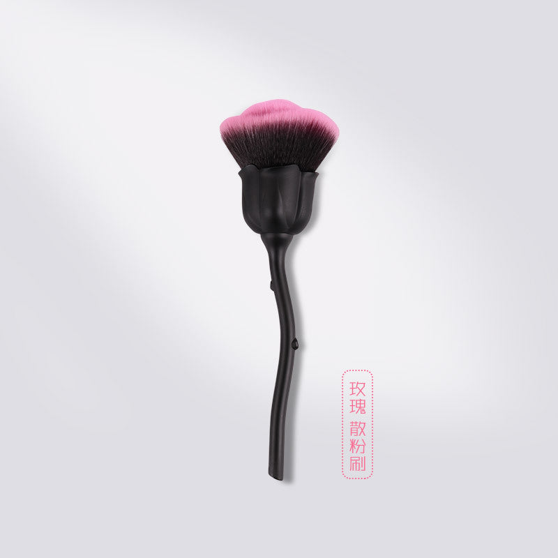 Wholesale Beauty Tools Rose Flower Large Loose Powder Nail Powder Brush Blush Brush Makeup Brush