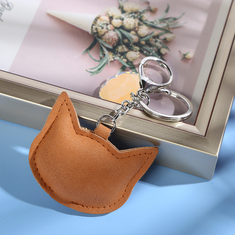 Wholesale Diamond Inlaid Cat Alloy Keychain