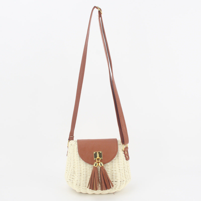 Wholesale Crossbody Rattan Shoulder Woven Bag
