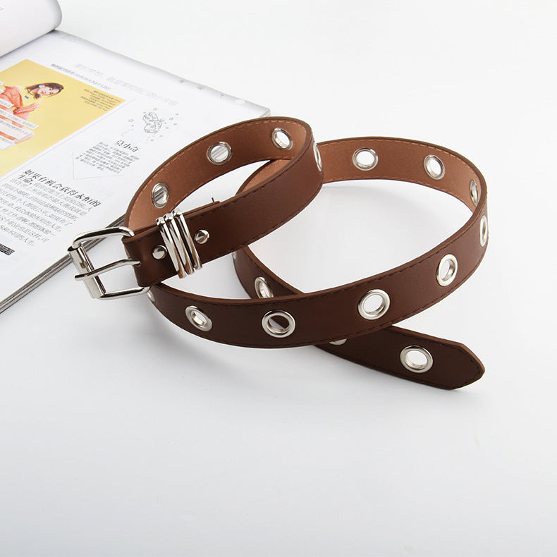 Whoelsale PU Pendant Chain Decoration Punk Style Waistband