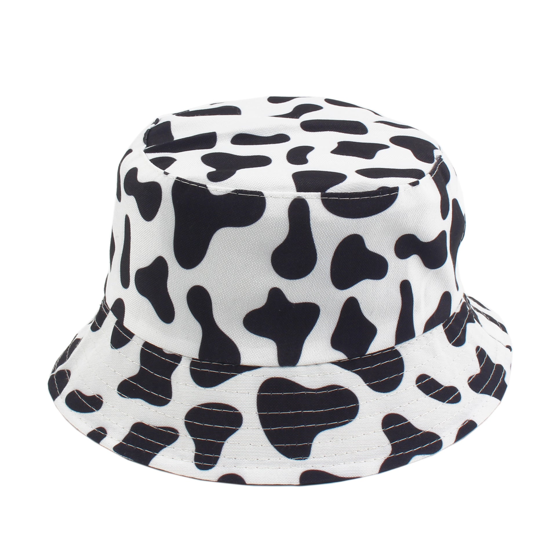 Wholesale Cow Print Double-sided Bucket Hat