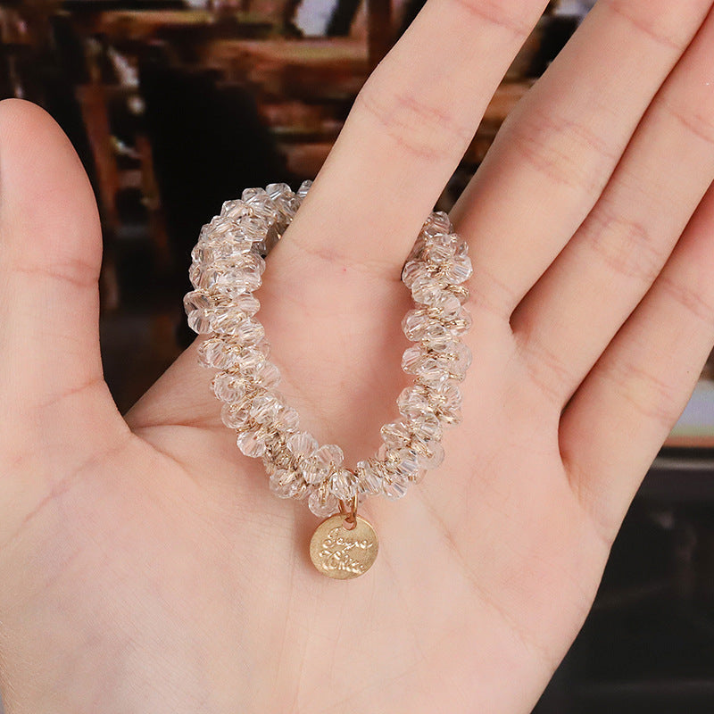 Wholesale of Pearl Crystal Hair Ropes