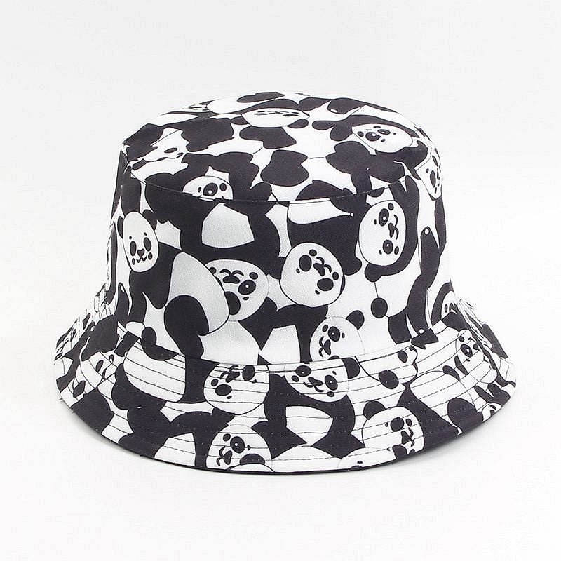 Wholesale Cow Print Double-sided Bucket Hat