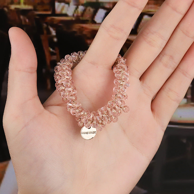 Wholesale of Pearl Crystal Hair Ropes