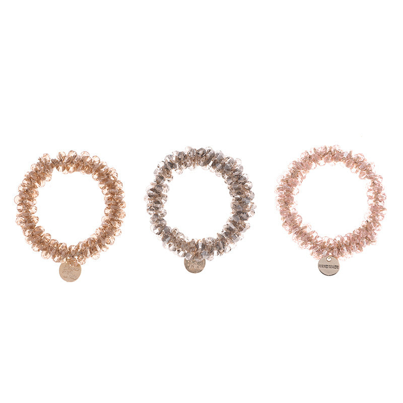 Wholesale of Pearl Crystal Hair Ropes