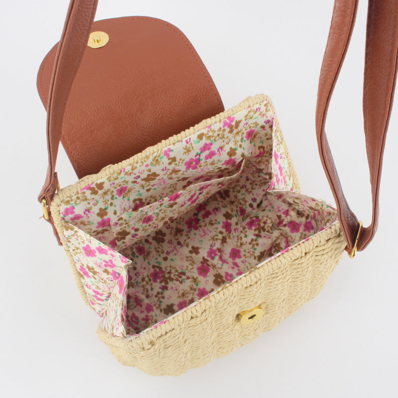 Wholesale Crossbody Rattan Shoulder Woven Bag