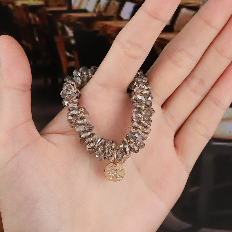 Wholesale of Pearl Crystal Hair Ropes