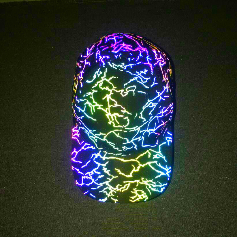 Wholesale Polyester Symphony Reflective Baseball Cap