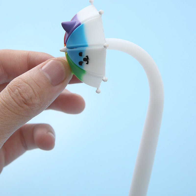 Wholesale 36pcs/box Plastic Cute Umbrella Styling Pens