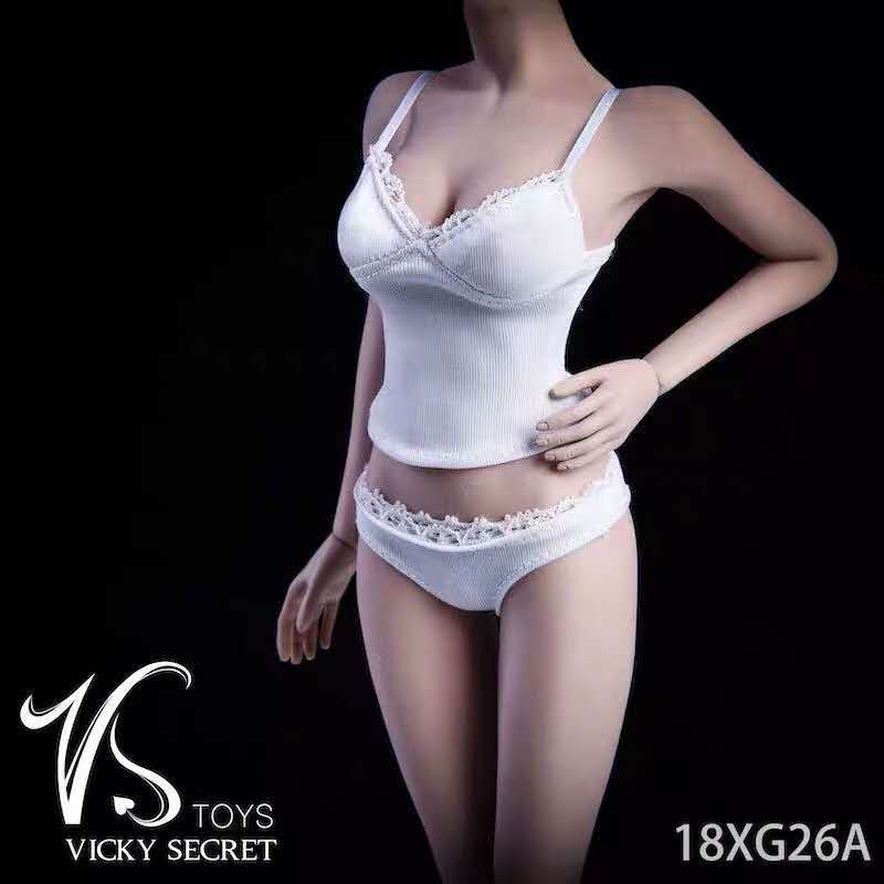 Wholesale Doll female figure wrapped gel body clothing 18XG26 girl camisole underwear