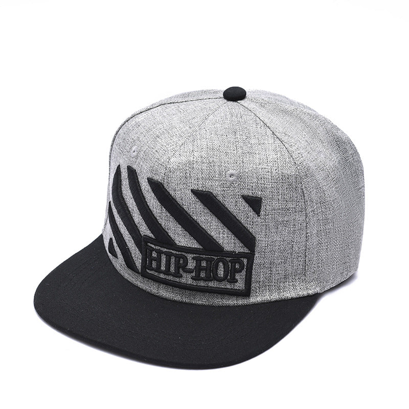 Wholesale Striped Casual Polyester Baseball Cap
