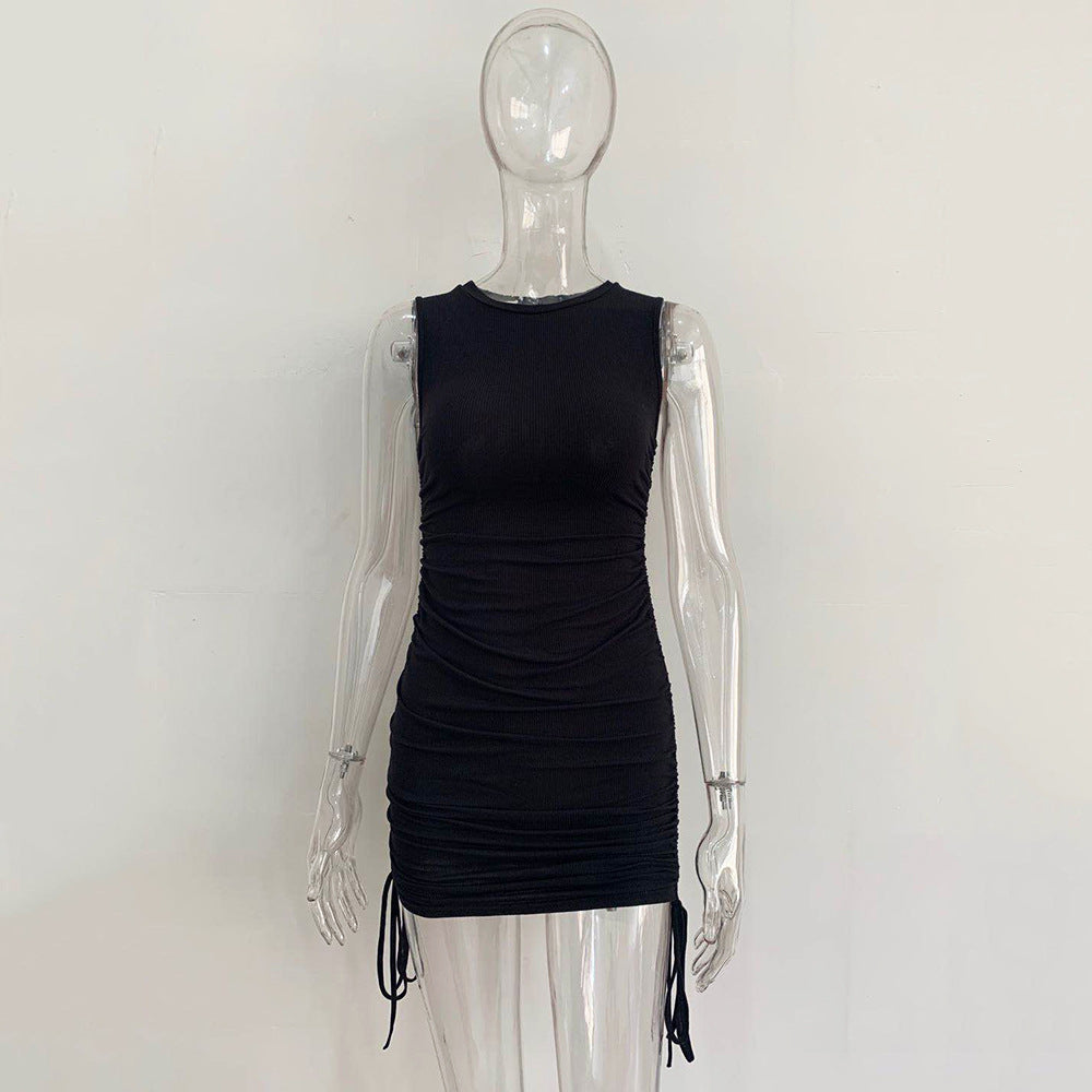 Wholesale Slim Fit Hip Vest Dress