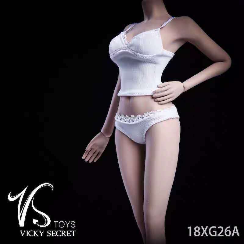 Wholesale Doll female figure wrapped gel body clothing 18XG26 girl camisole underwear