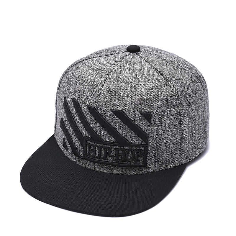 Wholesale Striped Casual Polyester Baseball Cap