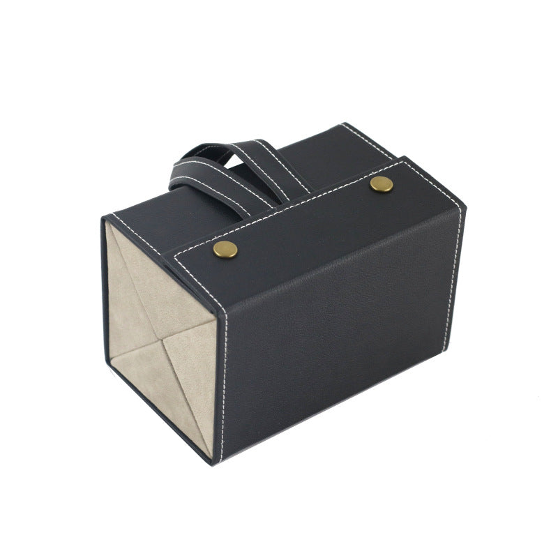 Wholesale Leather Multifunctional Jewelry Glasses Storage Box