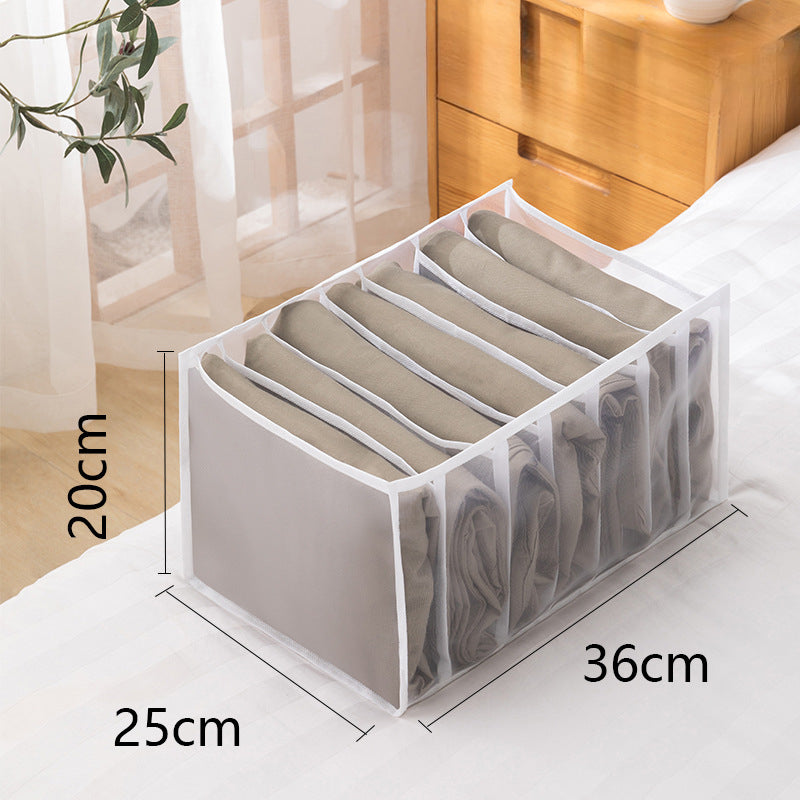 Wholesale Socks and Underwear Three-in-one Household Drawer Mesh Storage Box