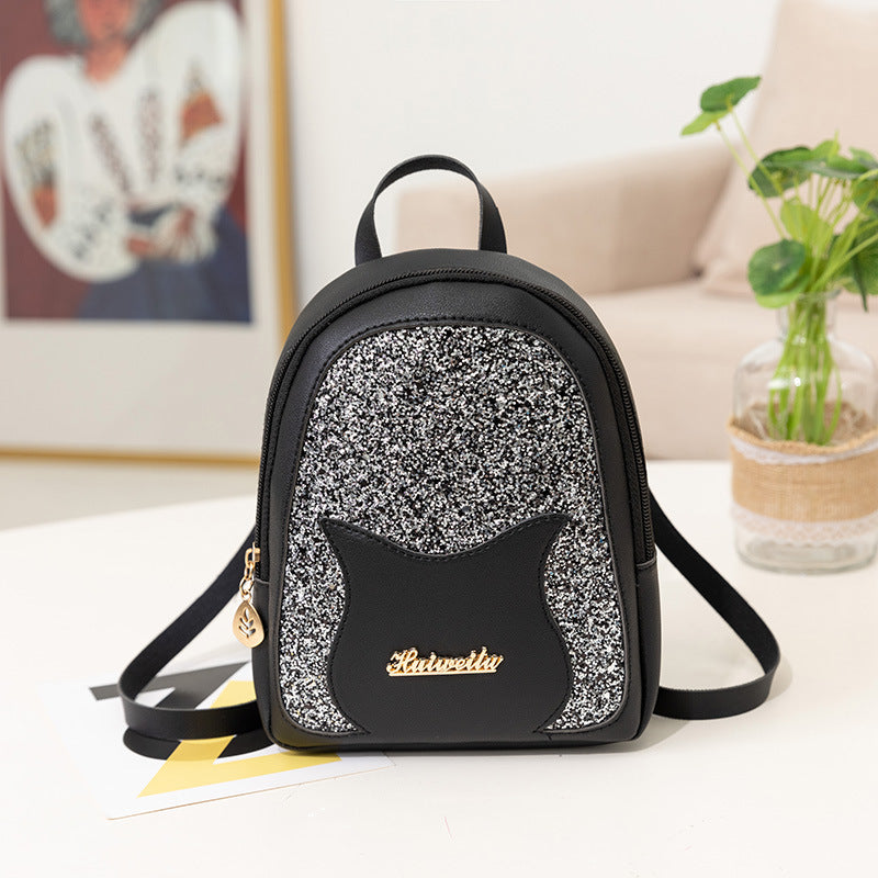 Wholesale Cartoon Avatar Shiny PU Backpack