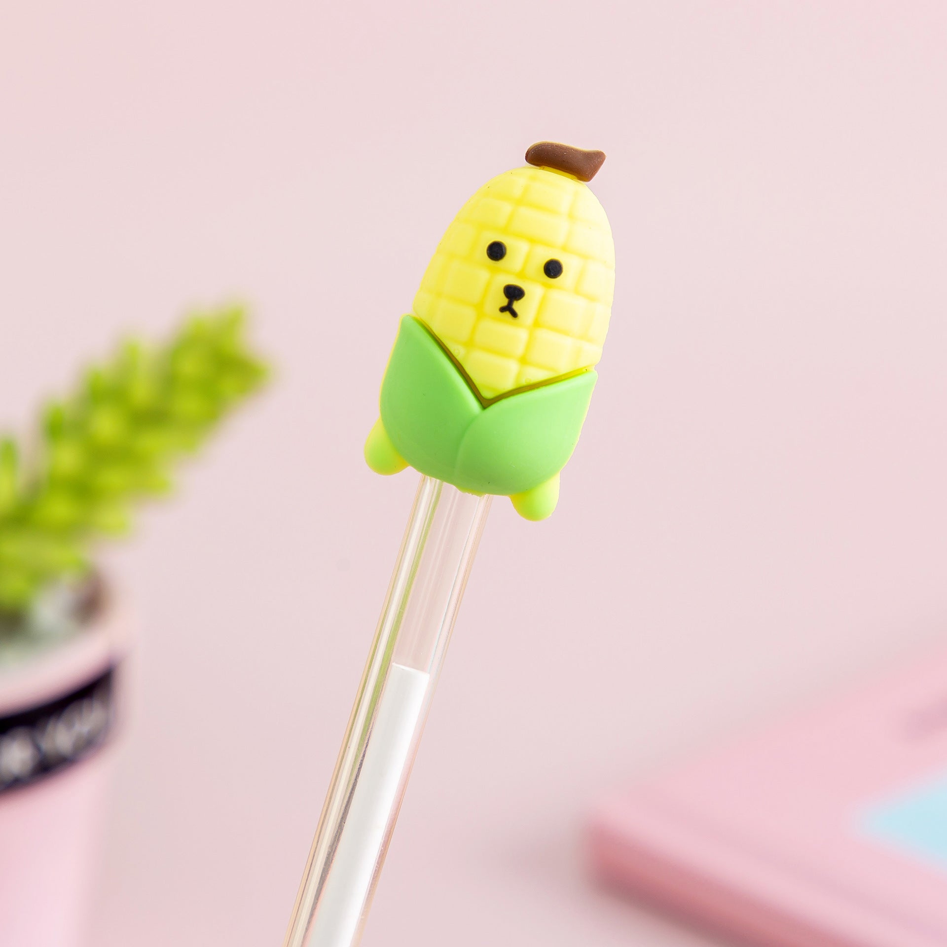 Wholesale Plastic Cartoon Creative Vegetables Gel Pen