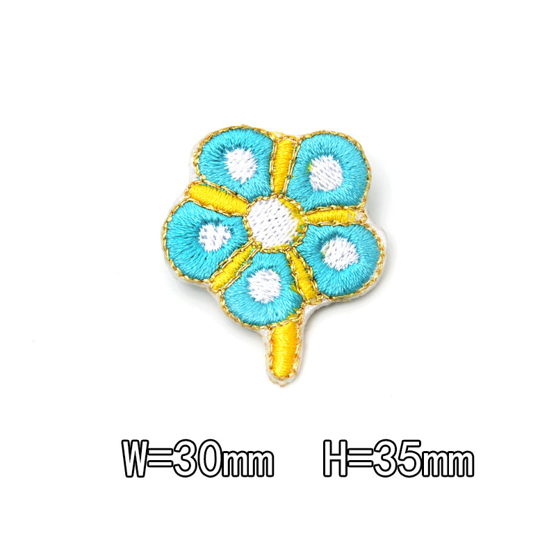 Wholesale Chinese Style Embroidered Butterfly Patch Cheongsam Clothing And Bag Decor Fashion Accessory