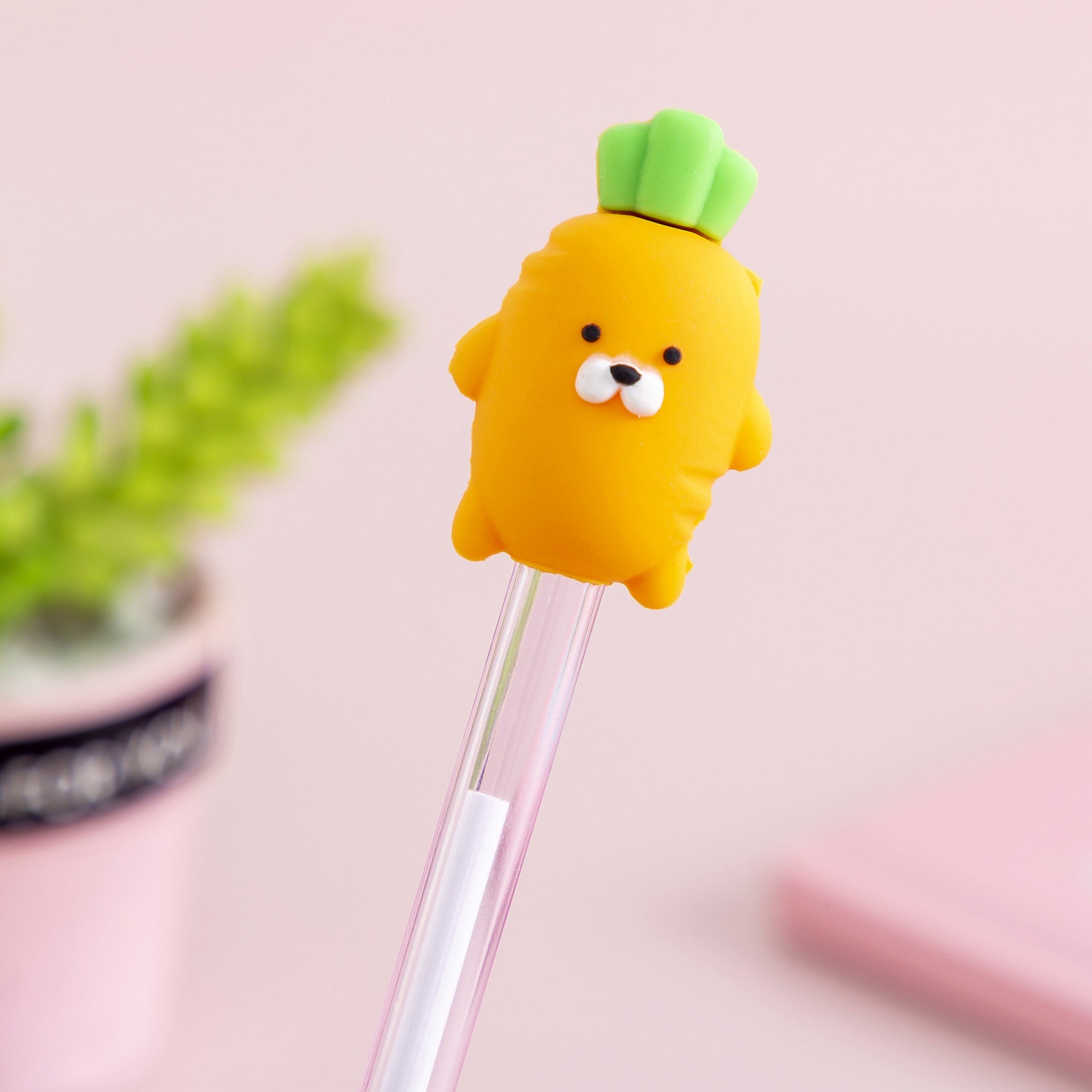 Wholesale Plastic Cartoon Creative Vegetables Gel Pen