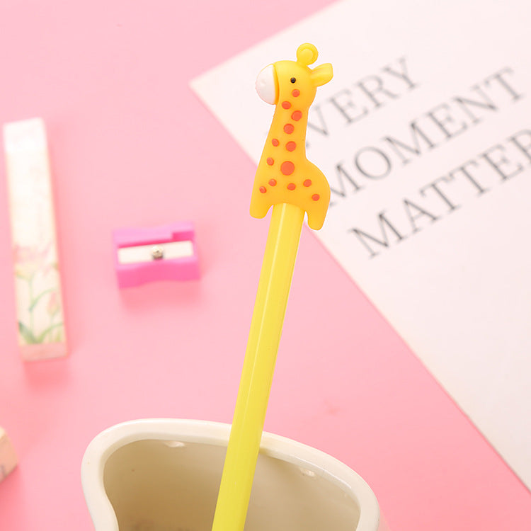 Wholesale Cartoon Animal Plastic Neutral Pens