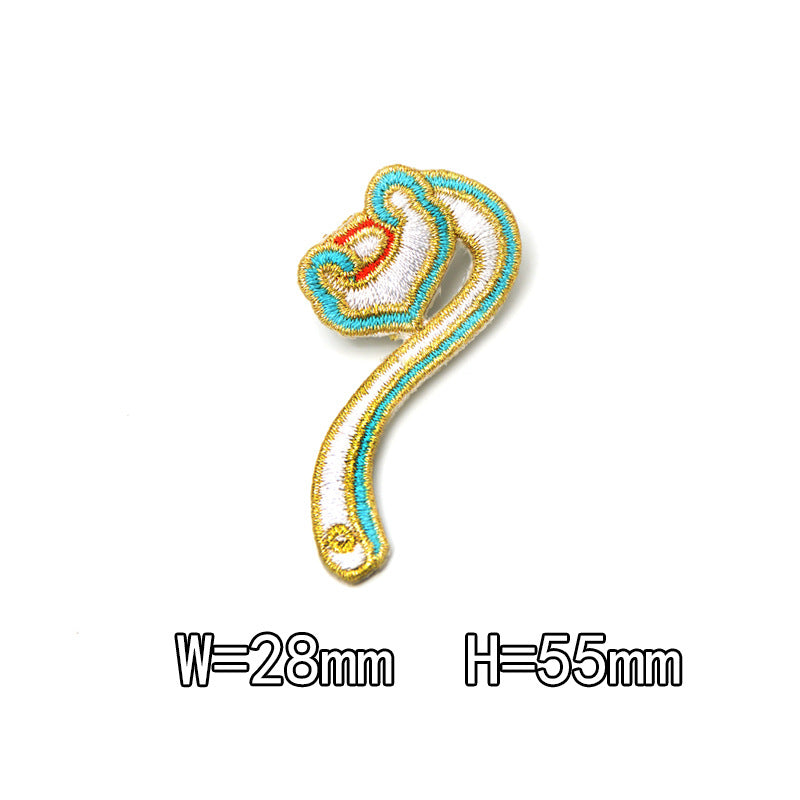 Wholesale Chinese Style Embroidered Butterfly Patch Cheongsam Clothing And Bag Decor Fashion Accessory