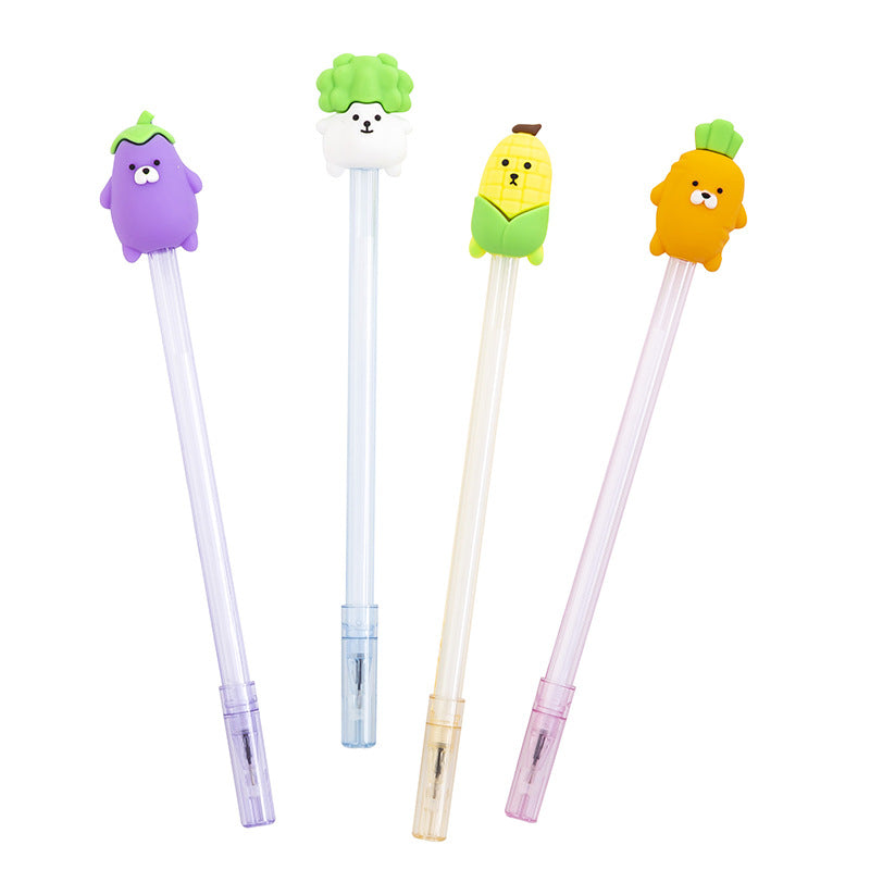 Wholesale Plastic Cartoon Creative Vegetables Gel Pen