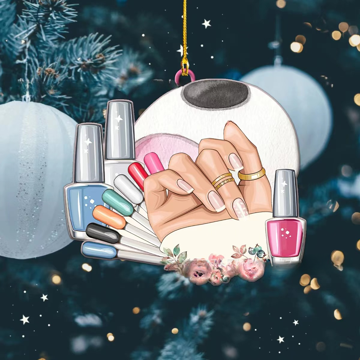 Wholesale Acrylic Women's Cosmetics Series Car