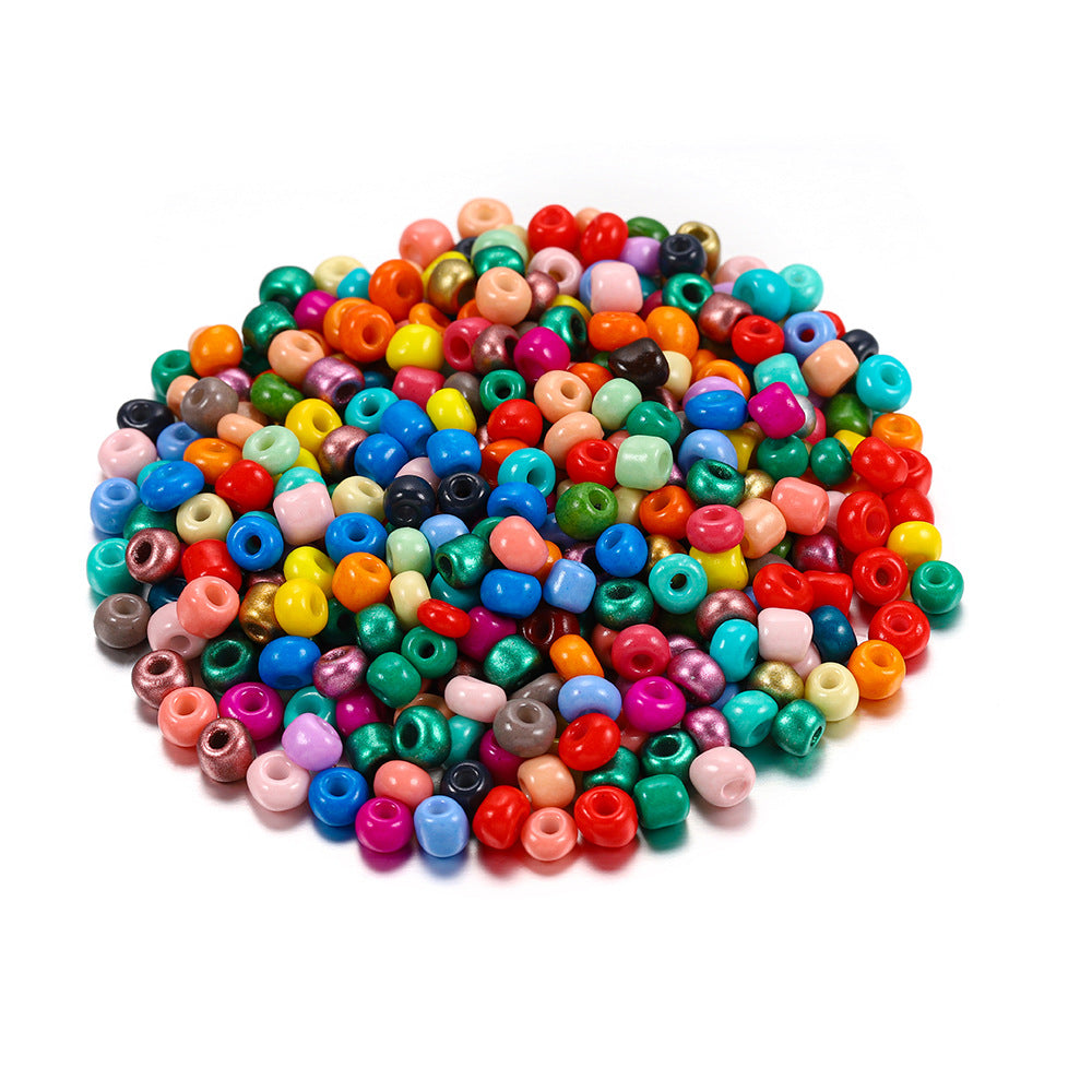 Wholesale 300pcs/pack 4mm Solid Color Glass Xiaomi Beads