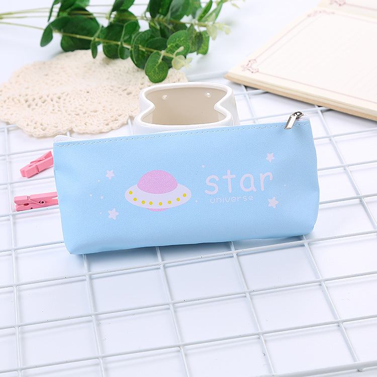 Wholesale PU Pencil Case Creative Cartoon Student Pencil Case Zero Wallet