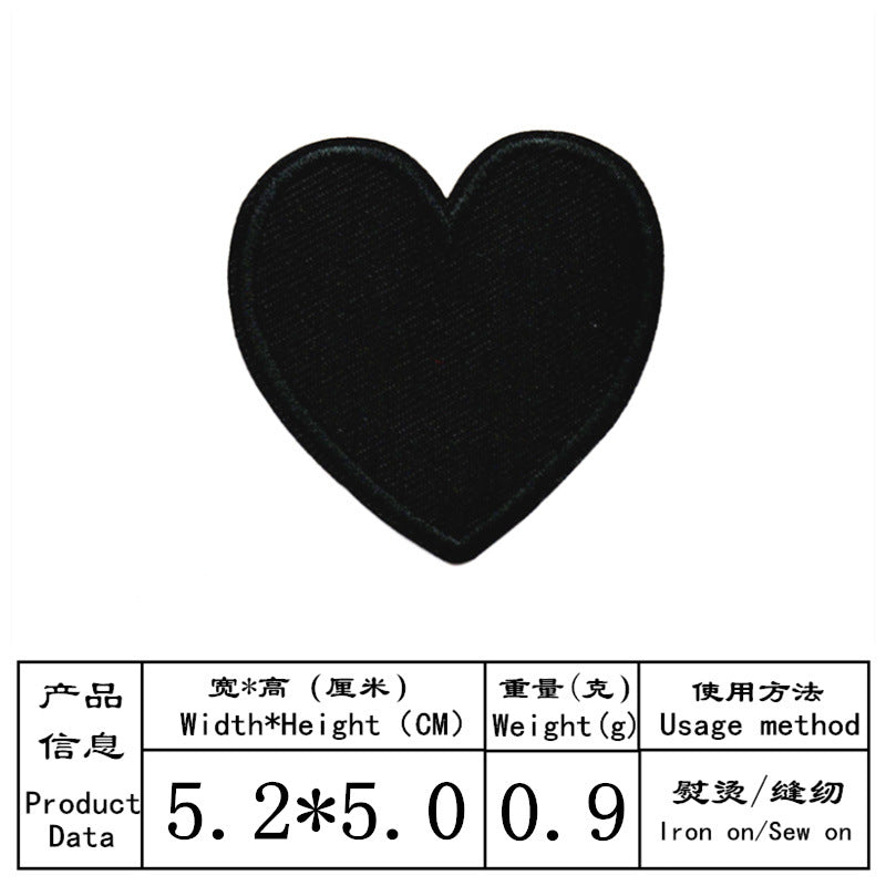 Wholesale Embroidered Skull Patches Black White Design DIY Clothing Accessory For Jeans 9 Pcs