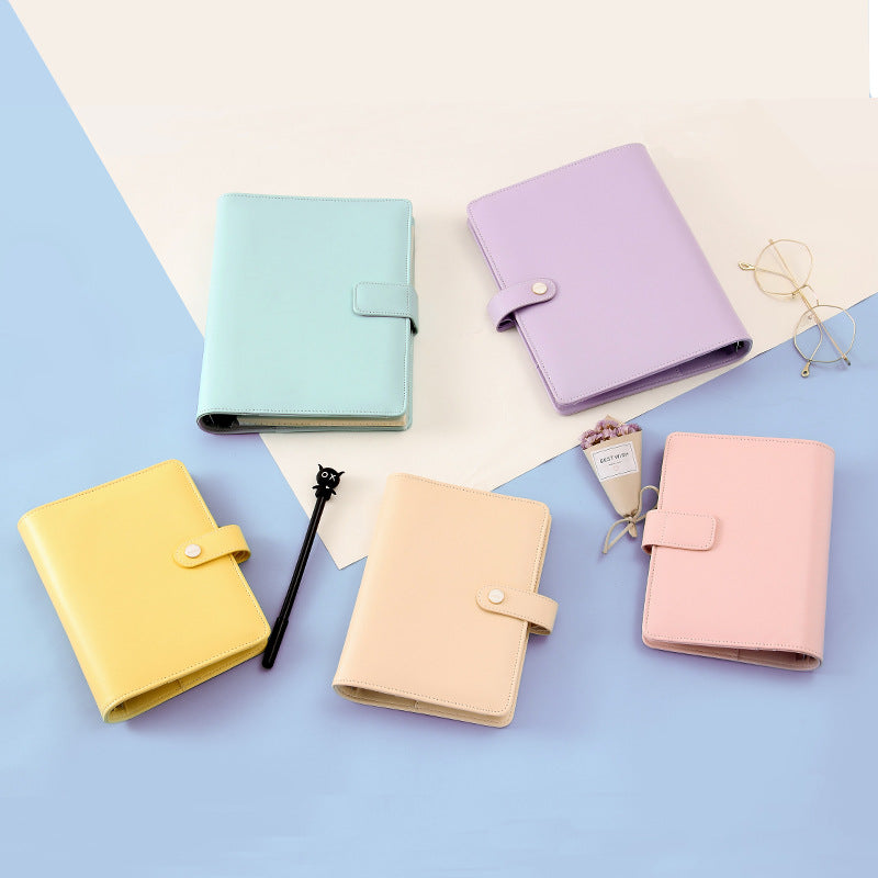Wholesale Notebook PU Faux Leather Notebook with Simple Buckle