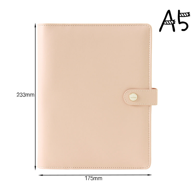 Wholesale Notebook PU Faux Leather Notebook with Simple Buckle