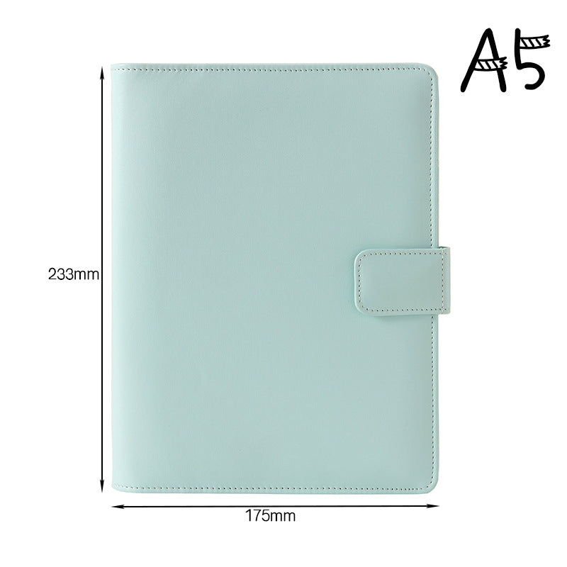 Wholesale Notebook PU Faux Leather Notebook with Simple Buckle