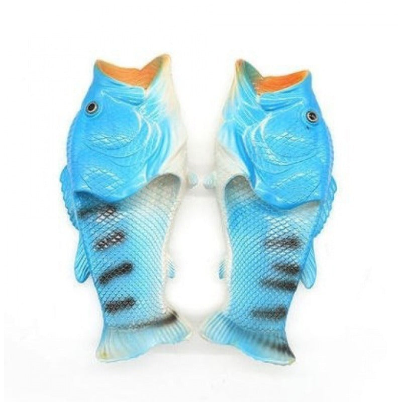 Wholesale Salted Fish Funny Fish Mouth Fish Shape Creative Slippers