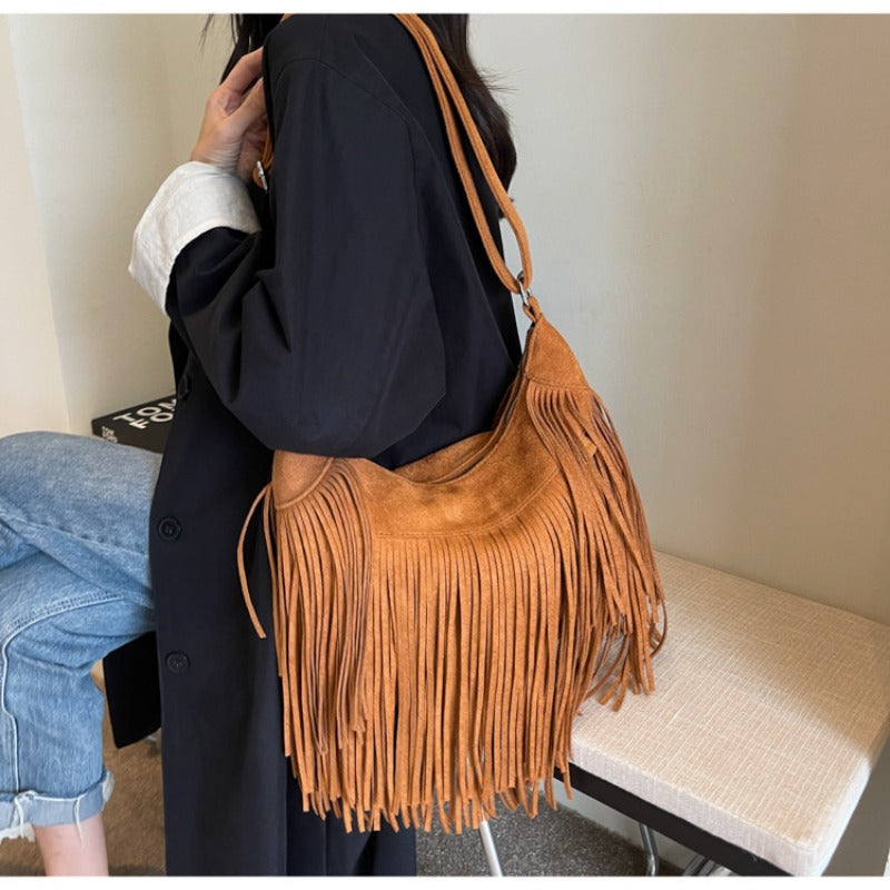 Wholesale Bohemian Tassel Bag Crossbody Shoulder Bag