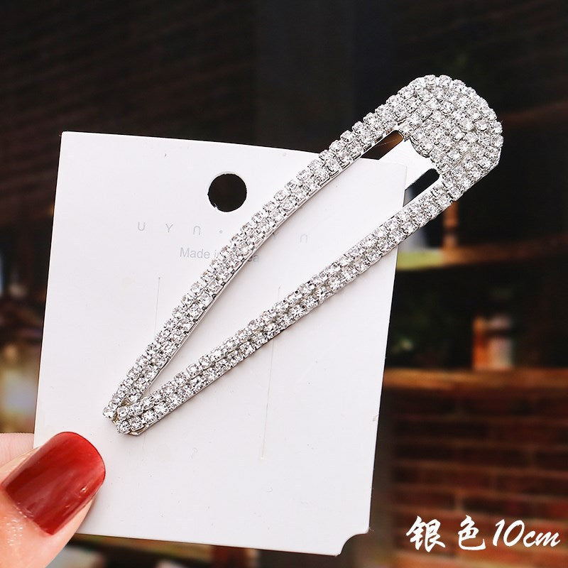 Wholesale Diamond Inlaid BB Alloy Hair Clips