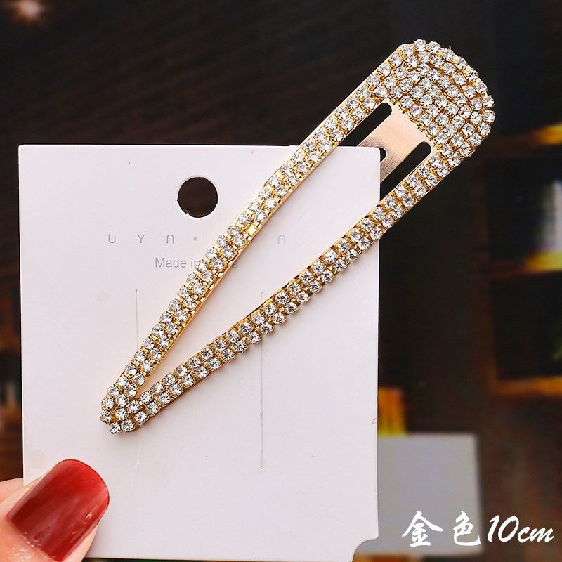 Wholesale Diamond Inlaid BB Alloy Hair Clips