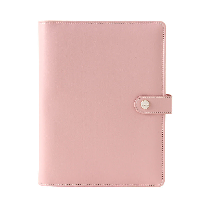Wholesale Notebook PU Faux Leather Notebook with Simple Buckle