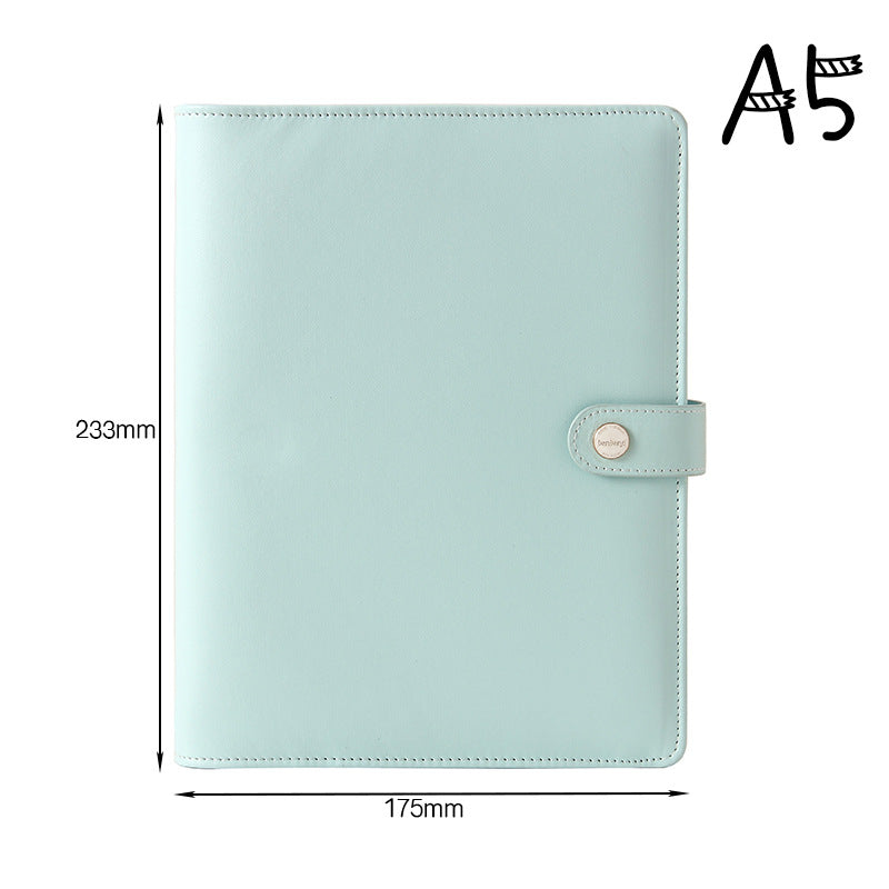 Wholesale Notebook PU Faux Leather Notebook with Simple Buckle