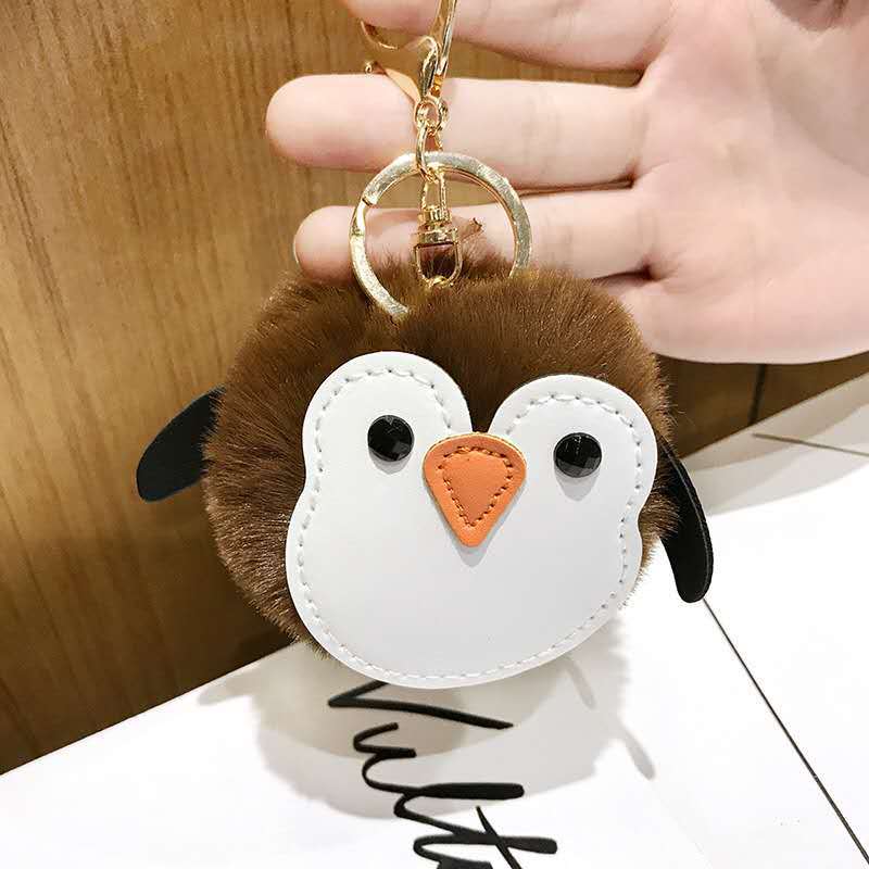 Wholesale Cute Penguin Plush Keychain