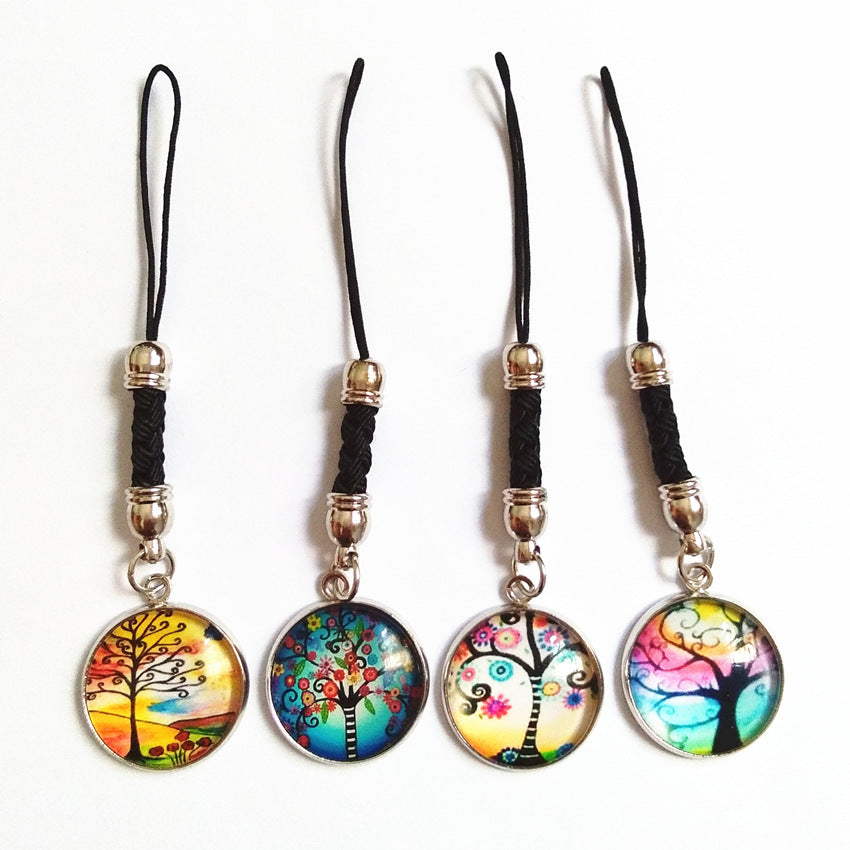 Wholesale Alloy Tree of Life Keychain