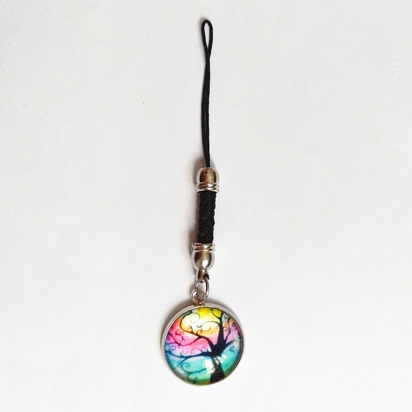 Wholesale Alloy Tree of Life Keychain