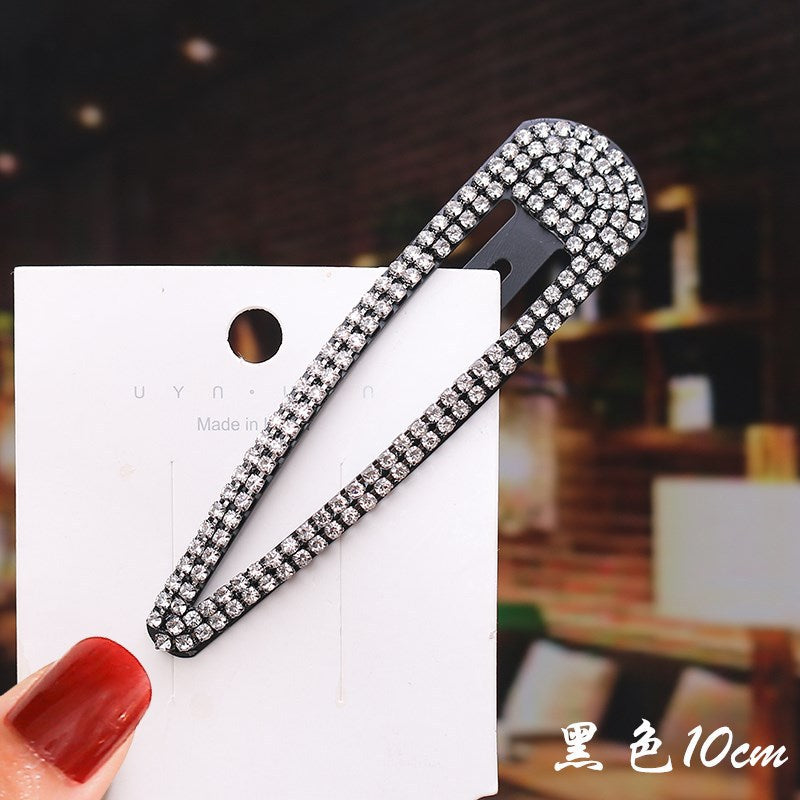 Wholesale Diamond Inlaid BB Alloy Hair Clips