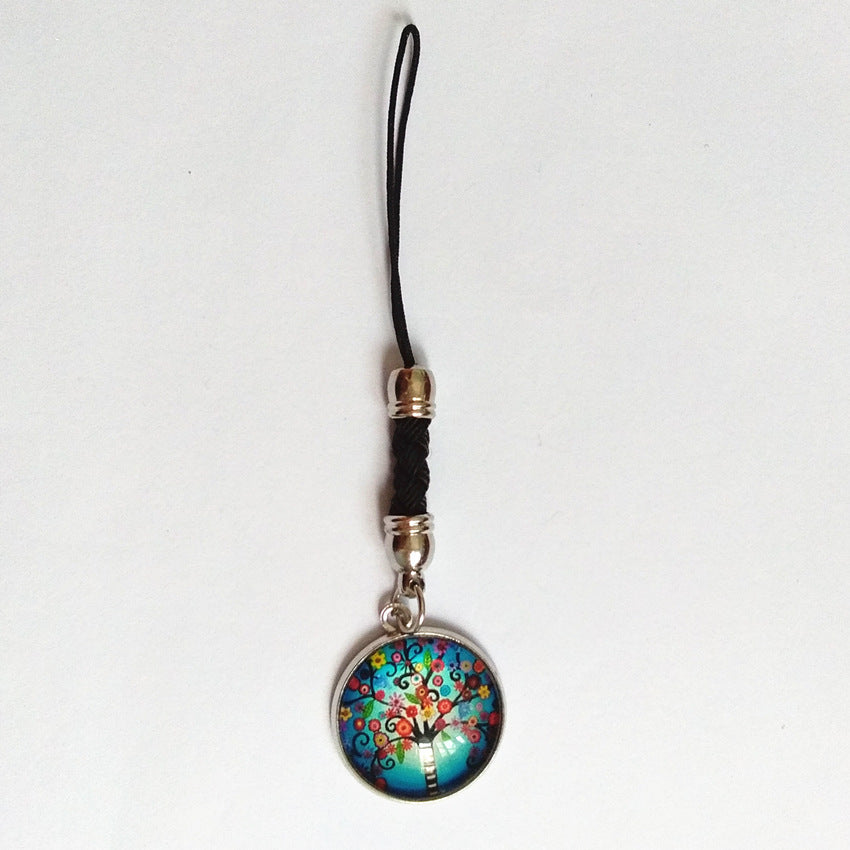 Wholesale Alloy Tree of Life Keychain