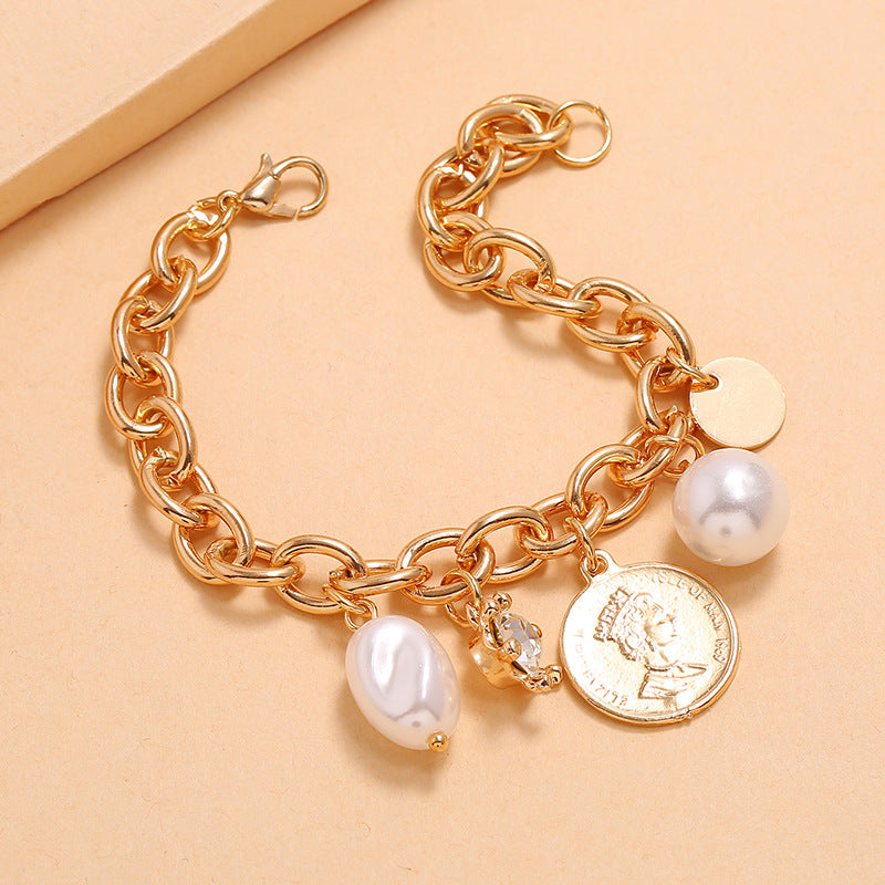 Wholesale Beauty Head Open Bracelet